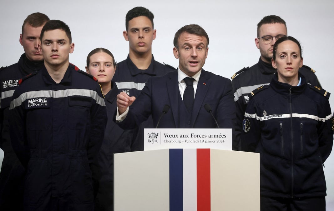 Le Chef de l'État a fait et continue de faire le job pour augmenter les dépenses de défense de la France depuis 2017.