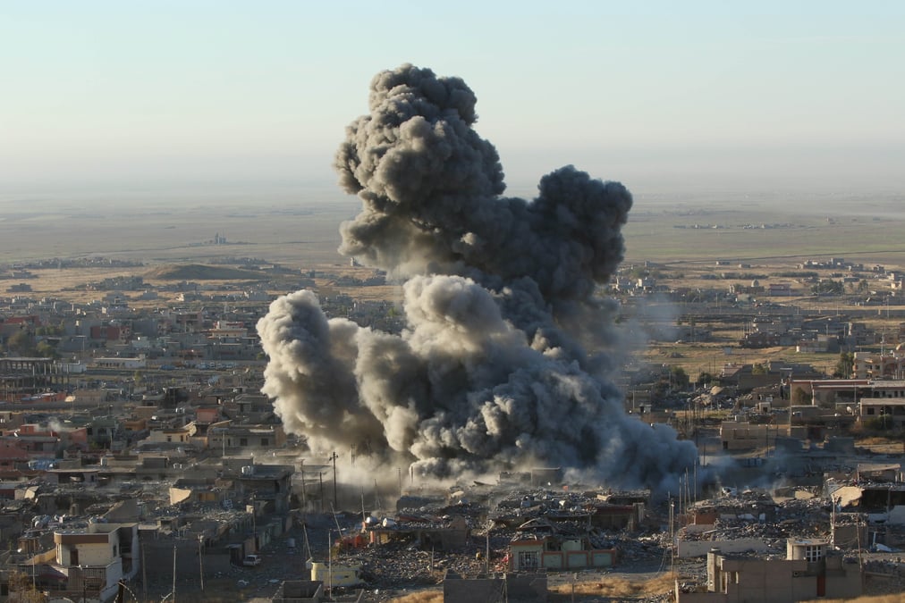 Offensive kurde et yazidie sur sindjar, en irak