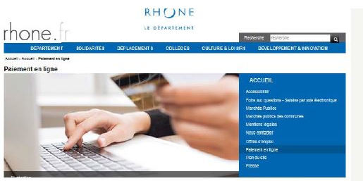 Paiement en ligne