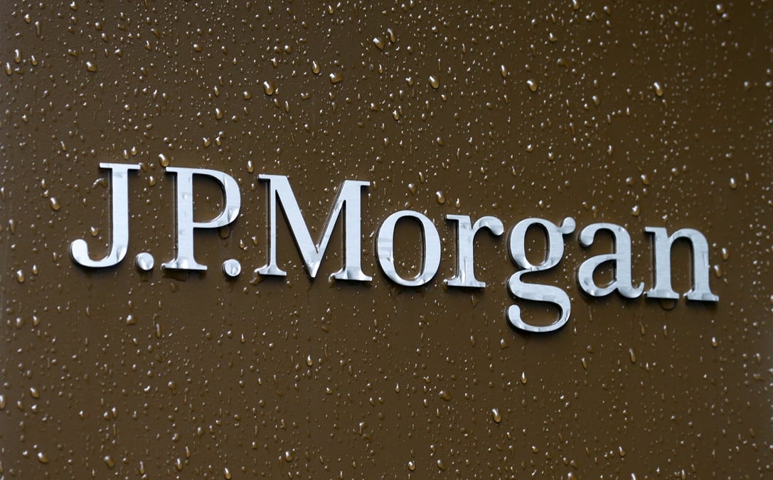 Le logo de j.p. morgan a zurich