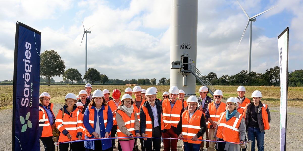 Sorégies planifie une très forte accélération de ses capacités éoliennes tant en interne que par de la croissance externe.