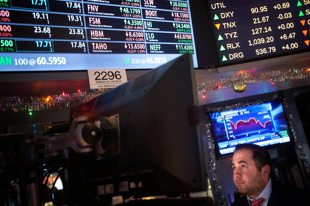 Wall street termine la premiere seance de l'annee sur une note stable