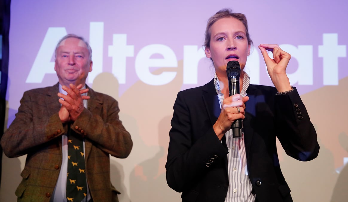 L'afd promet de mener la vie dure a angela merkel