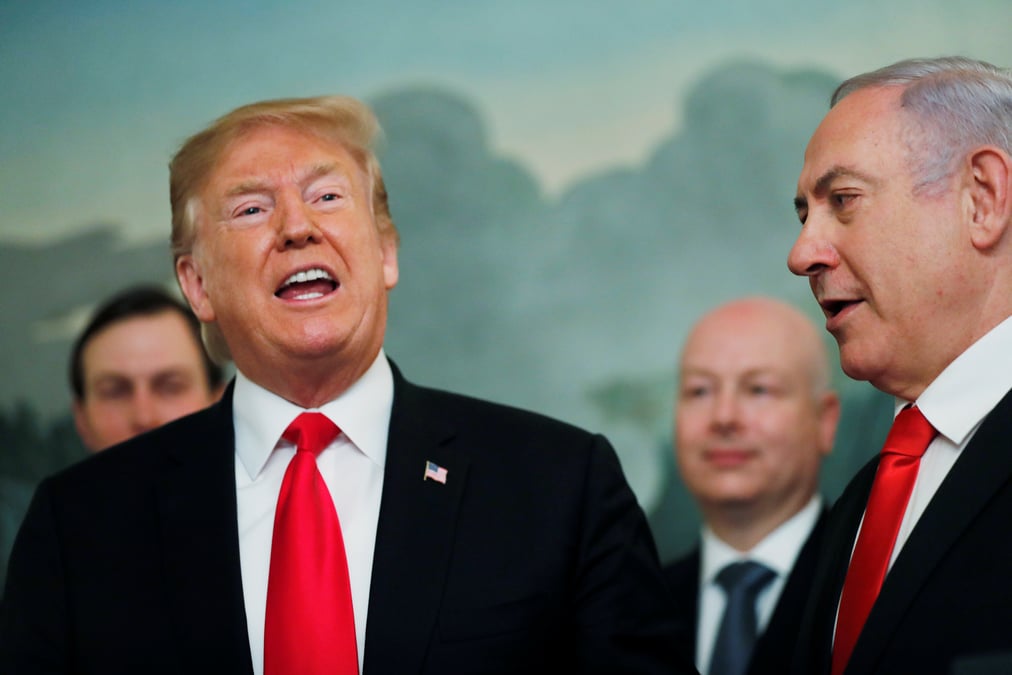 Le conseil de securite debat de la decision de trump sur le plateau du golan