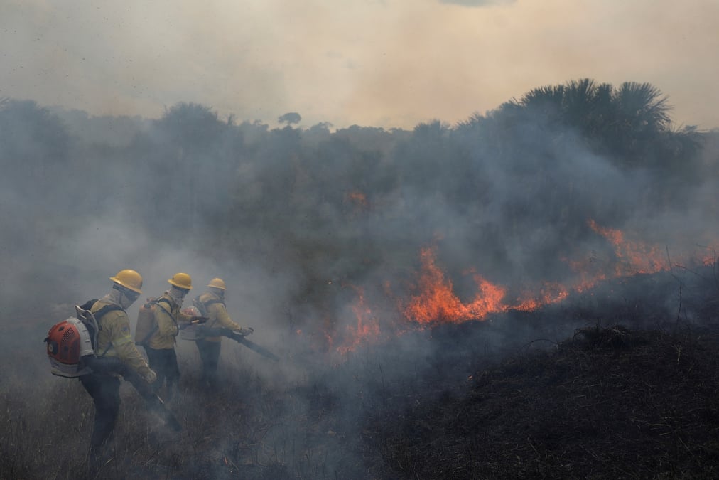 Bresil: l'amazonie a subi en aout ses pires incendies depuis 2010