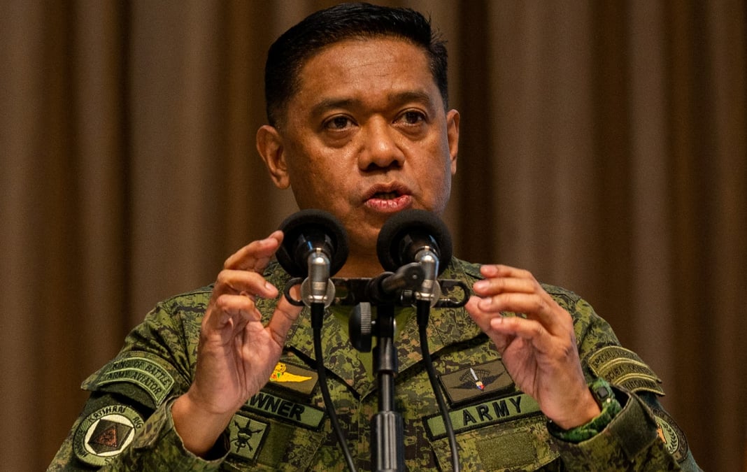 Le chef d'état-major philippin, le général Romeo Brawner, le 15 février 2023 (photo d'illustration).