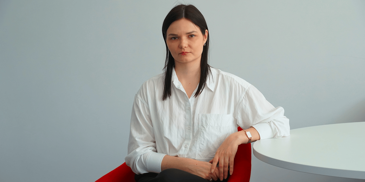 Yevheniia Volivnyk, directrice du Centre national d'alerte et de réaction aux incidents informatiques (CERT-UA), équivalent de l'ANSSI français.