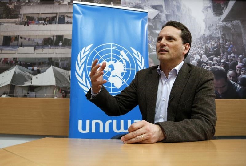 Palestiniens: l'unrwa lance un appel aux fonds apres la decision us