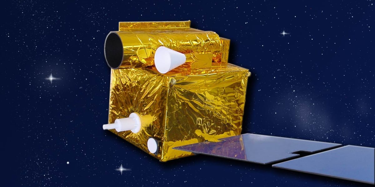 Un satellite Spirale qui a été en orbite entre 2009 et 2011 (image d'artiste)