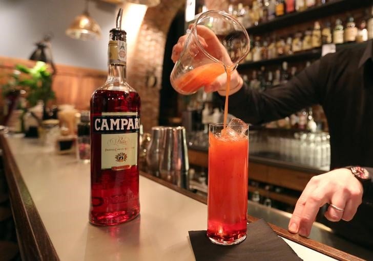 Campari: le chiffre d'affaires porte par une forte demande en europe en 2016