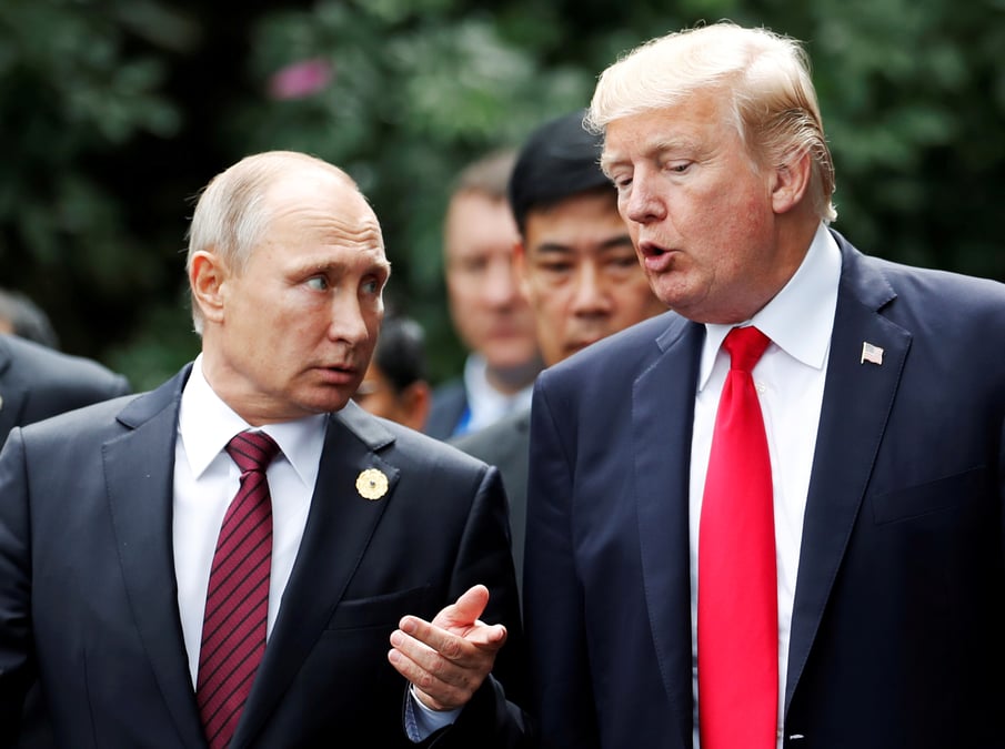 Poutine et trump plaident pour une solution politique en syrie