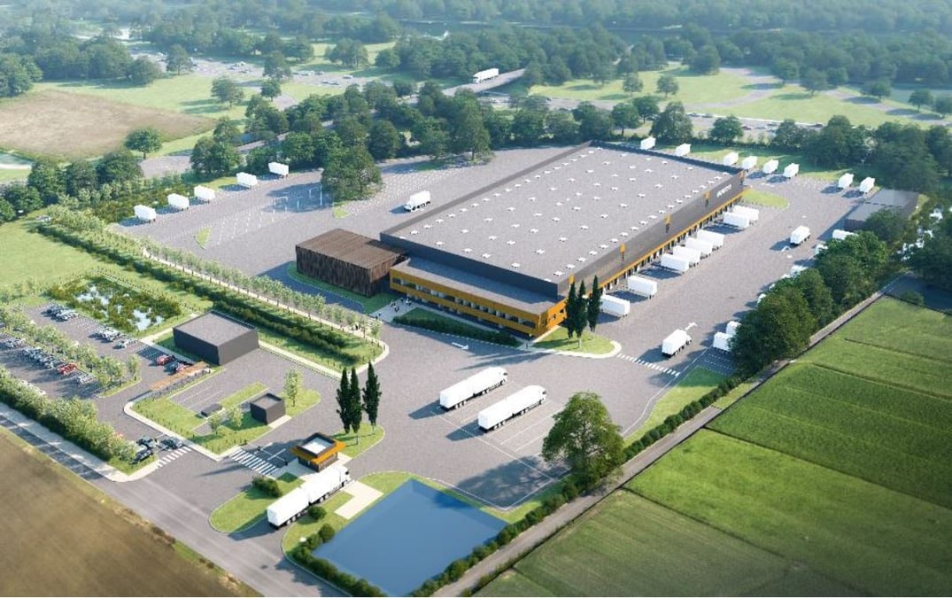 La future plateforme Colis Alpes