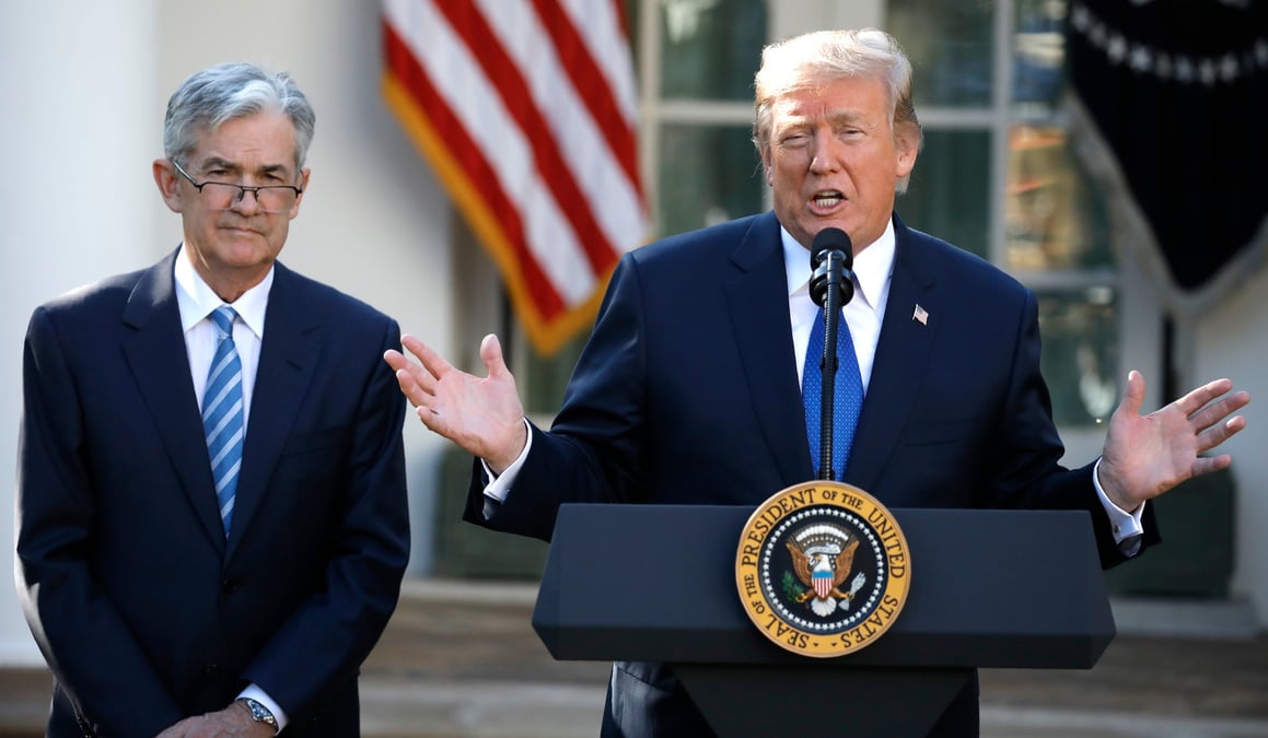 Donald Trump a plusieurs fois cherché à intimider, voire insulté, le président de la Fed, Jerome Powell.