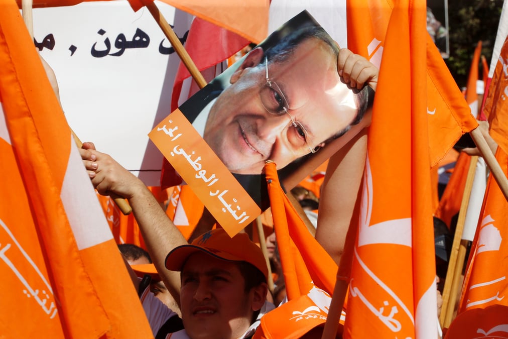 Hariri soutient aoun pour la presidentielle libanaise