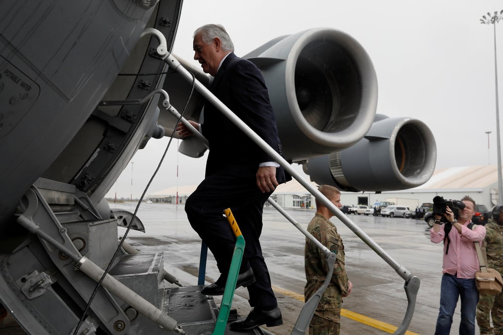 Tillerson ecourte sa tournee en afrique pour rentrer aux usa