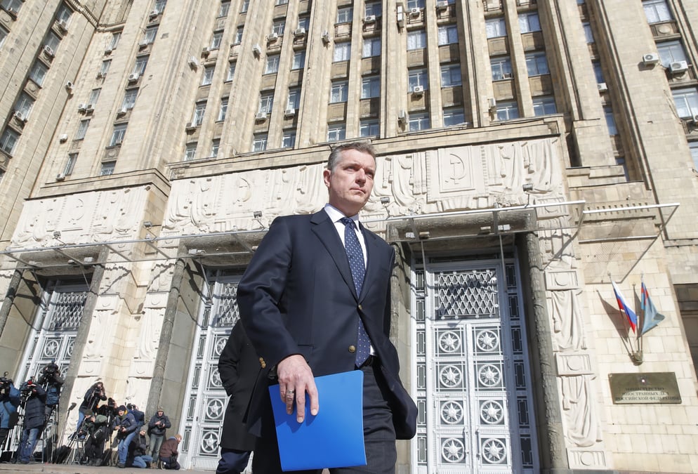 Le ministere russe des affaires etrangeres a annonce des expulsions