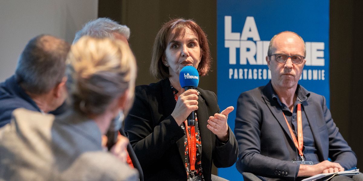 Emmanuelle Soubeyran lors de la conférence "Santé publique vétérinaire : Tous concernés !"