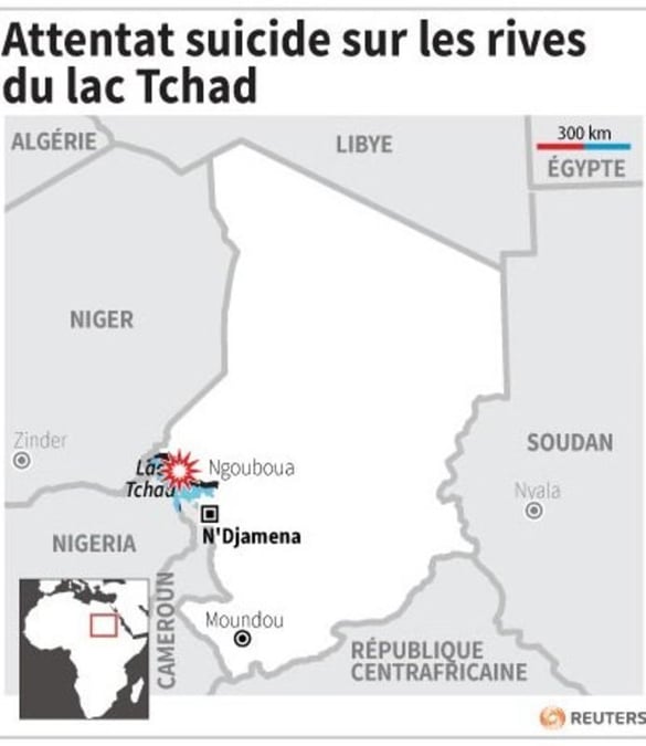 Attentat suicide sur les rives du lac tchad