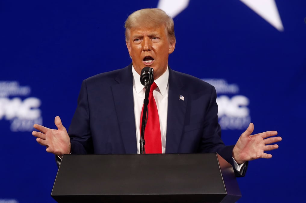 Usa: trump se prononcera apres les "midterms" 2022 sur une candidature en 2024