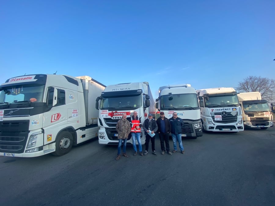 Convoi humanitaire Lassalle