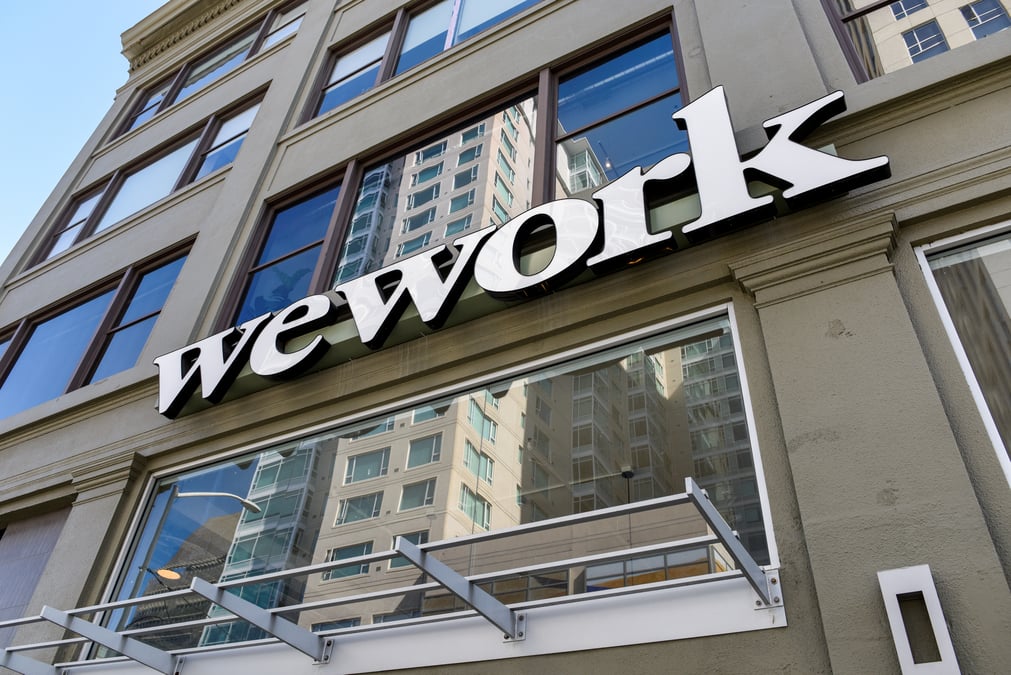 Wework accepte le plan de sauvetage de softbank