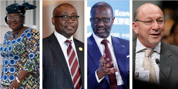Ngozi Okondjo Iweala, Donald Kaberuka, Tidjane Thiam et le Sud-africain Trevor Manuel, les envoyés spéciaux de l'UA.