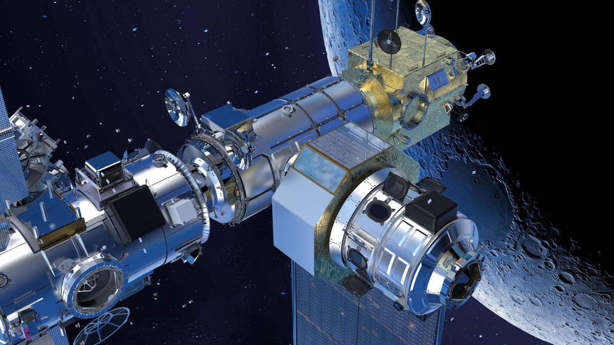 Thales Alenia Space a signé avec l'ESA un nouveau contrat portant sur le développement du module de communication et de ravitaillement Esprit destiné à la future station spatiale cislunaire Gateway.