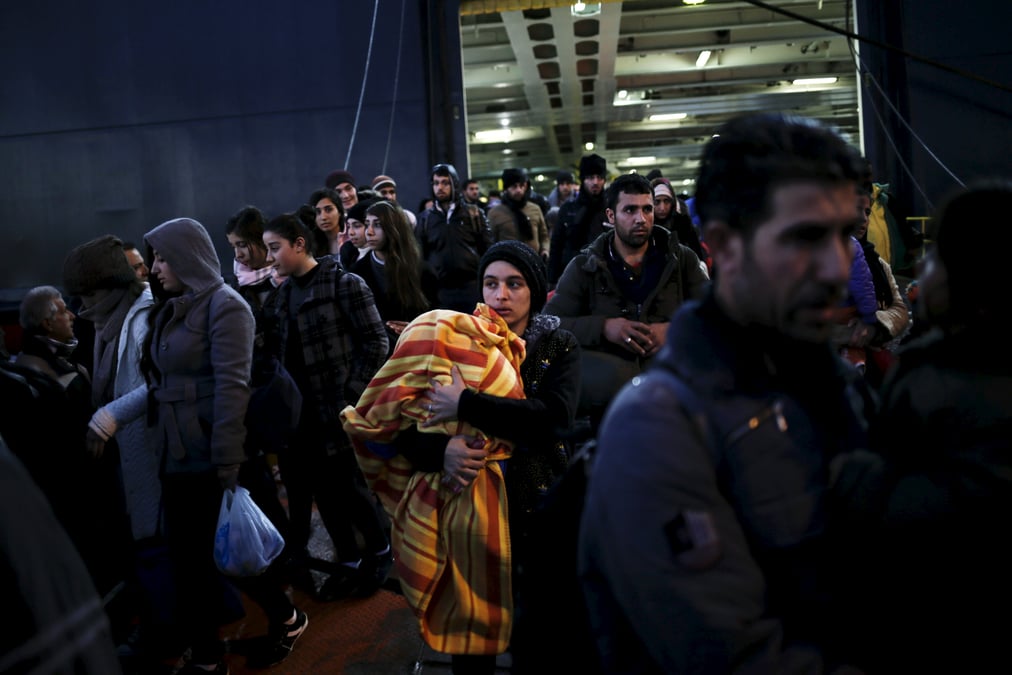 La grece accuse les autorites portuaires turques d'aider les passeurs