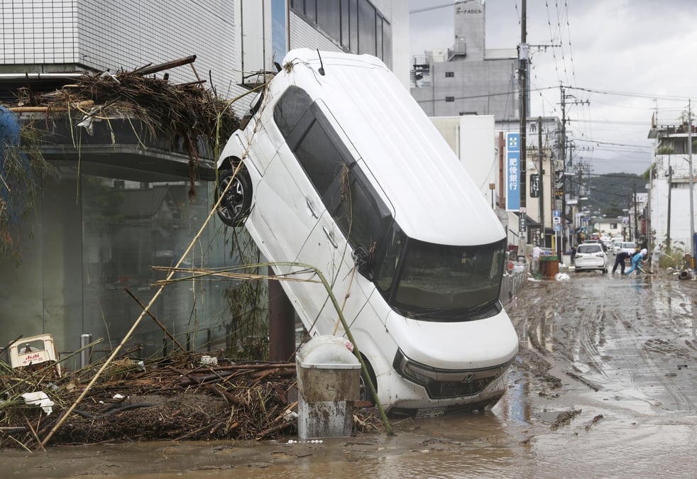 Japon: le bilan des inondations pourrait etre porte a 40 morts