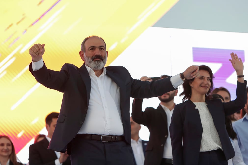 Armenie: pachinian revendique la victoire aux elections legislatives