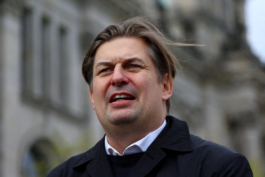 Maximilian krah, membre du parlement europeen au sein du parti alternative pour l'allemagne (afd)