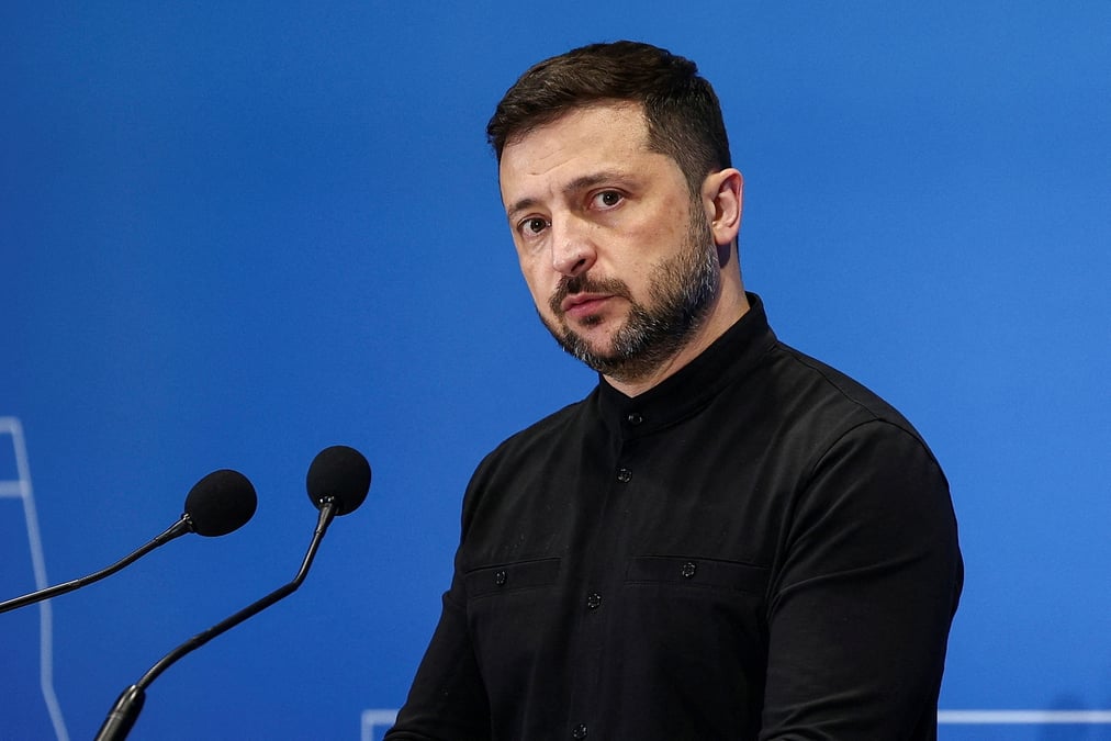 Le président ukrainien Volodymyr Zelensky sera à Bruxelles pour participer à la visioconférence de la coalition des volontaires.