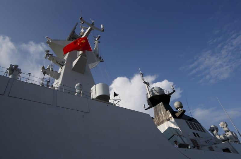La chine met en garde les usa contre des patrouilles maritimes