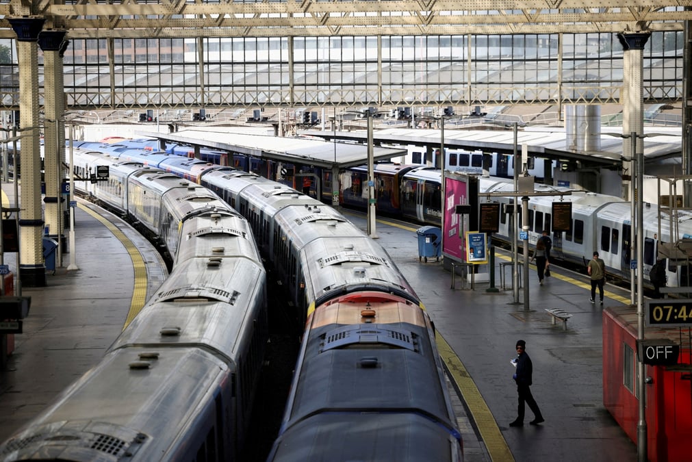 Une nouvelle greve perturbe le trafic ferroviaire britannique