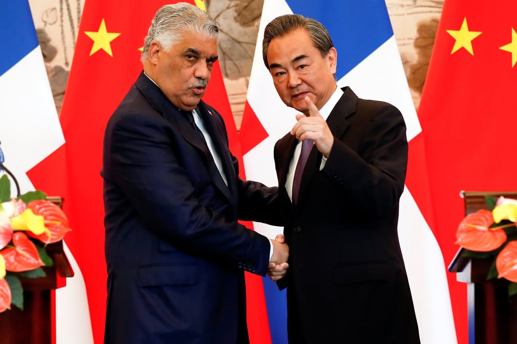 Liens diplomatiques entre la chine et la republique dominicaine