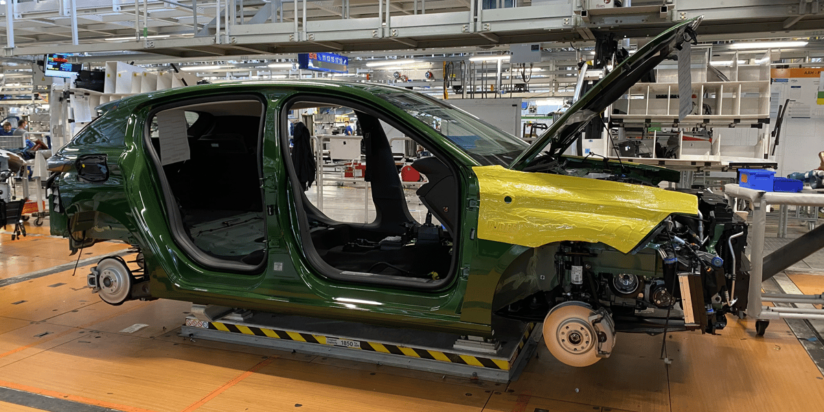 Peugeot 308 usine de Mulhouse