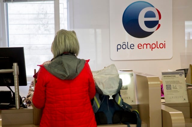 Une agence Pôle Emploi.