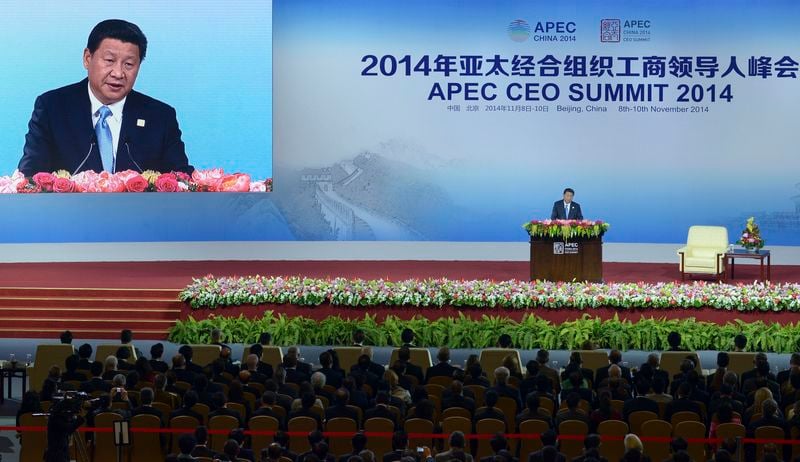 Le président chinois minimise le ralentissement de la croissance