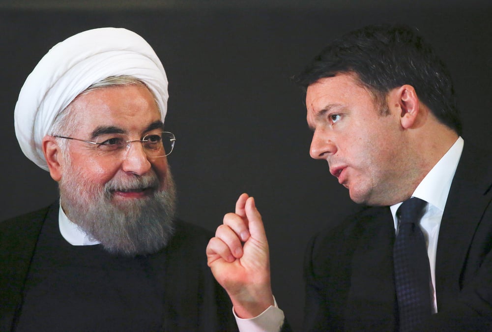 Matteo renzi ira en iran en avril