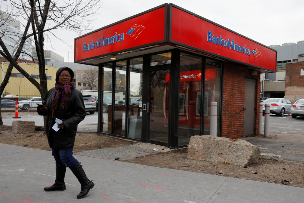Bank of america voit son 4e trimestre plombe par une charge de 2,9 milliards de dollars