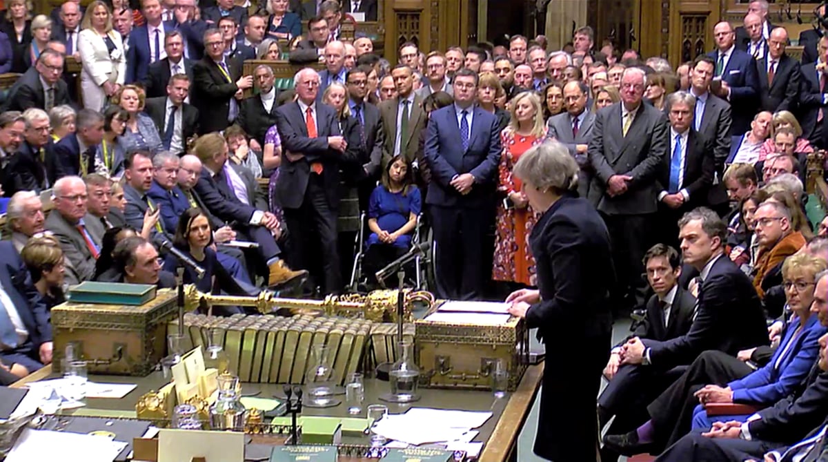 Les differents scenarios apres le rejet de l'accord de brexit