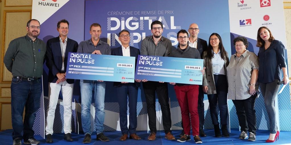 Les startups bordelaises Panga et Hiventive ont été récompensées par Huawei France dans le cadre du Digital Inpulse