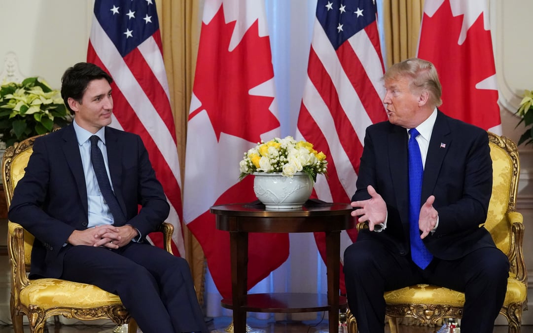 Trump et trudeau parlent des deux ressortissants canadiens detenus en chine