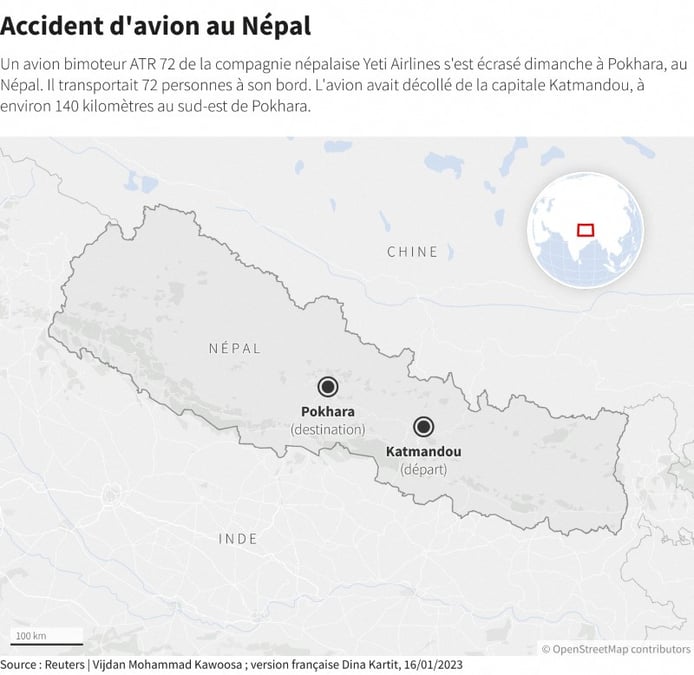 Accident d'avion au nepal