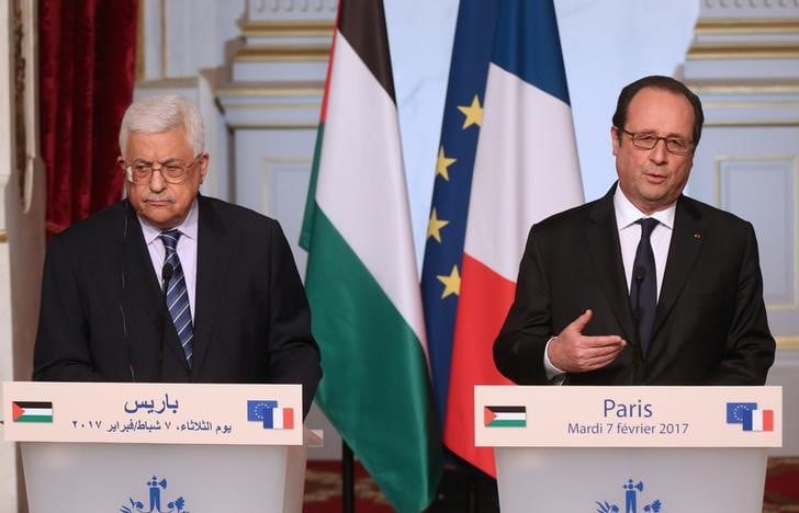 Abbas et hollande condamnent la loi israelienne sur les colonies