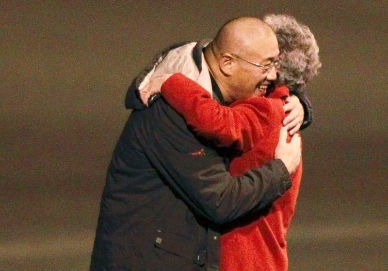 Arrivée aux Etats-Unis des deux Américains libérés par Pyongyang