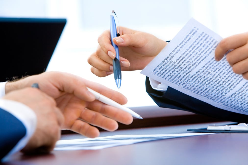 Signature contrat