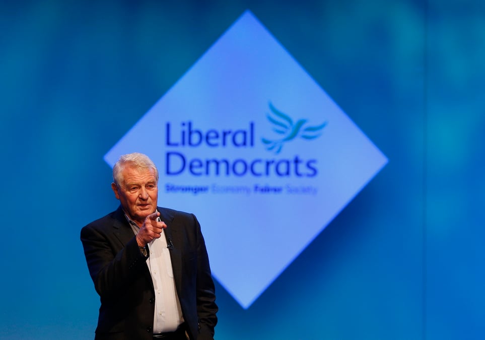 Grande-bretagne: deces de paddy ashdown, ex-dirigeant des liberaux-democrates