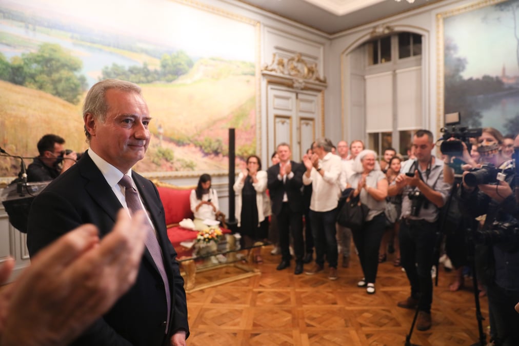 Le camp de Jean-Luc Moudenc, est apparu très soulagé à l'annonce du résultat du second tour des élections municipales à Toulouse, signe que la confiance n'était pas totalement au rendez-vous.