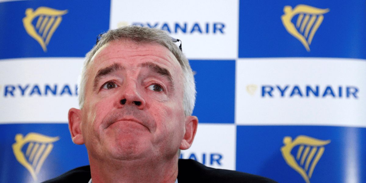 Ryanair: 99 millions d'euros pour o'leary s'il double les profits en cinq ans
